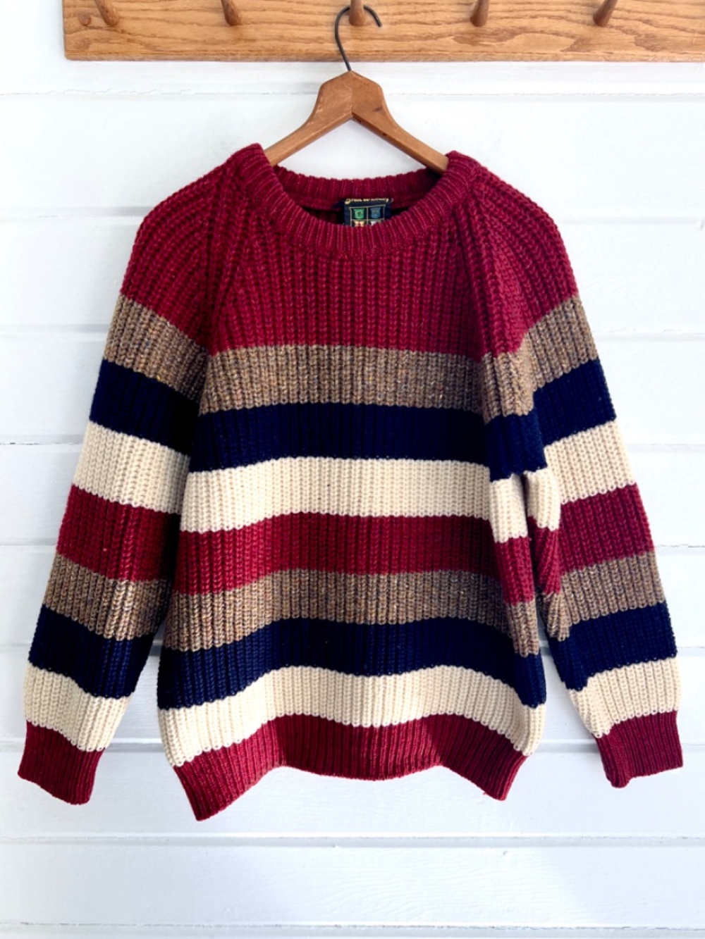Vintage BRAD WHITNEY Donegal Irish Fishermans Sweater - 44